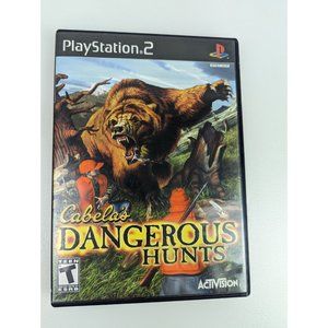 Cabela's Dangerous Hunts PS2 Playstation 2 Game Complete